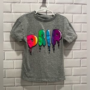 BROOKLYN VERTICAL gray short sleeve t-shirt/size M